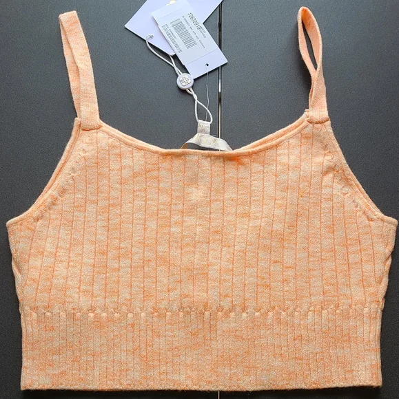 NWT, WAYF, Women's Knit Cropped Cami - Picture 3 of 3